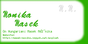 monika masek business card